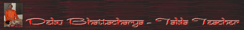 Debu Bhattacharya - Tabla Player